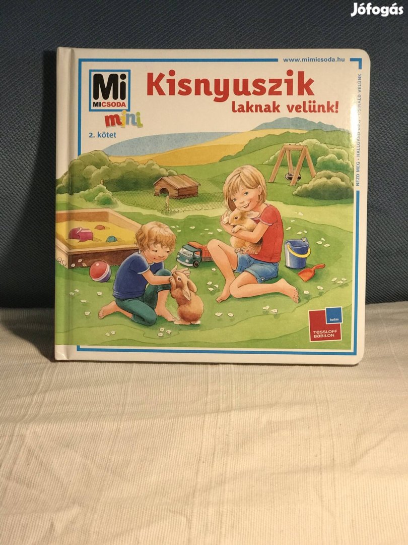 Kisnyuszik laknak velünk! könyv