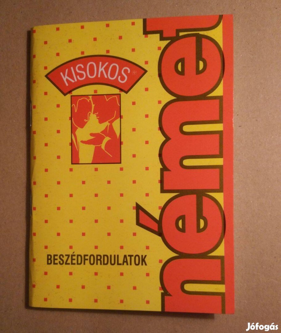 Kisokos - Német Beszédfordulatok (1999) foltmentes