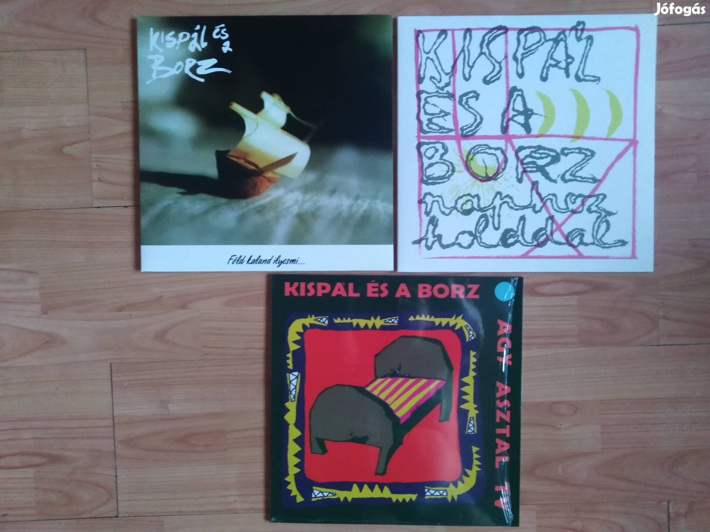 Kispál és a Borz dedikált vinylek