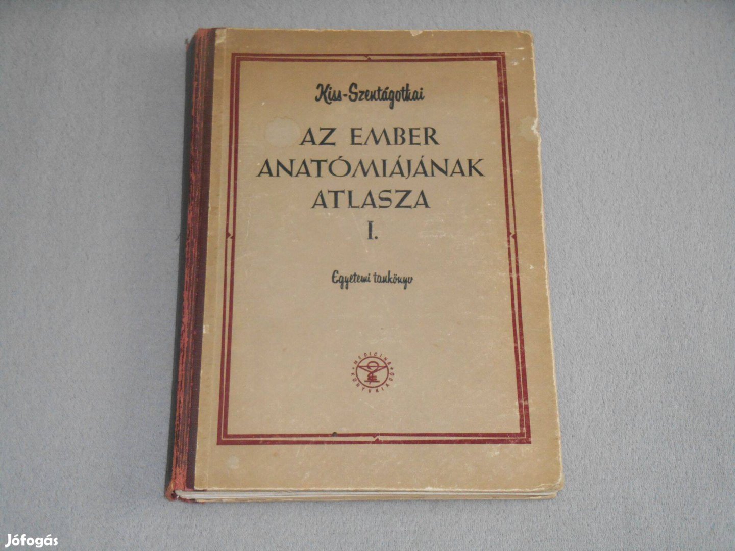 Kiss Ferenc, Szentágothai János Az ember anatómiájának atlasza I. 1959