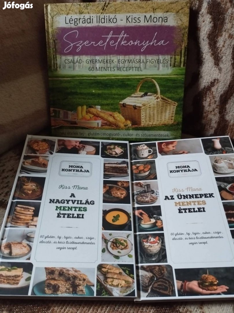 Kiss Mona könyvcsomag 3 db