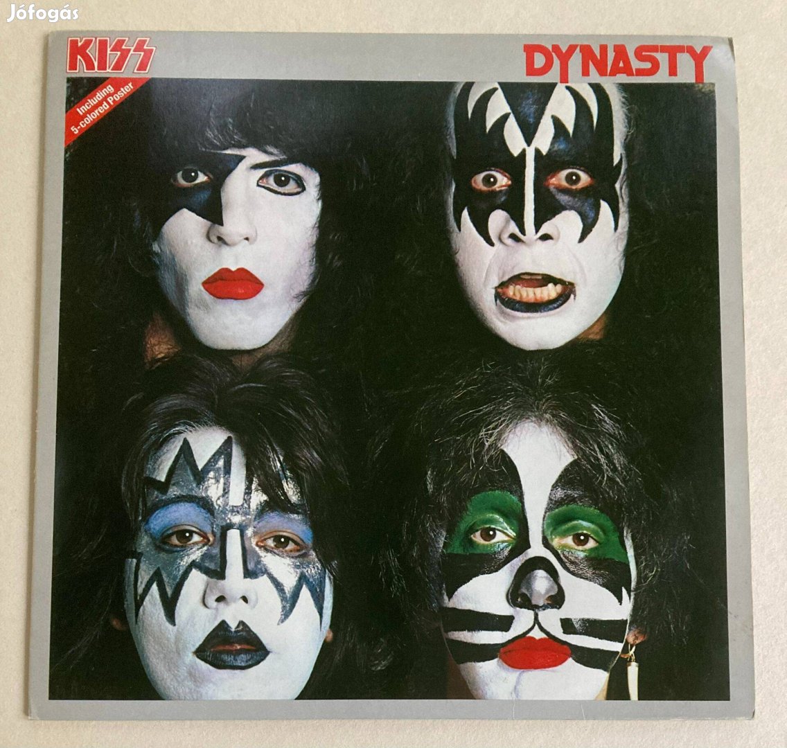 Kiss - Dynasty (német, OIS, 1979) EX