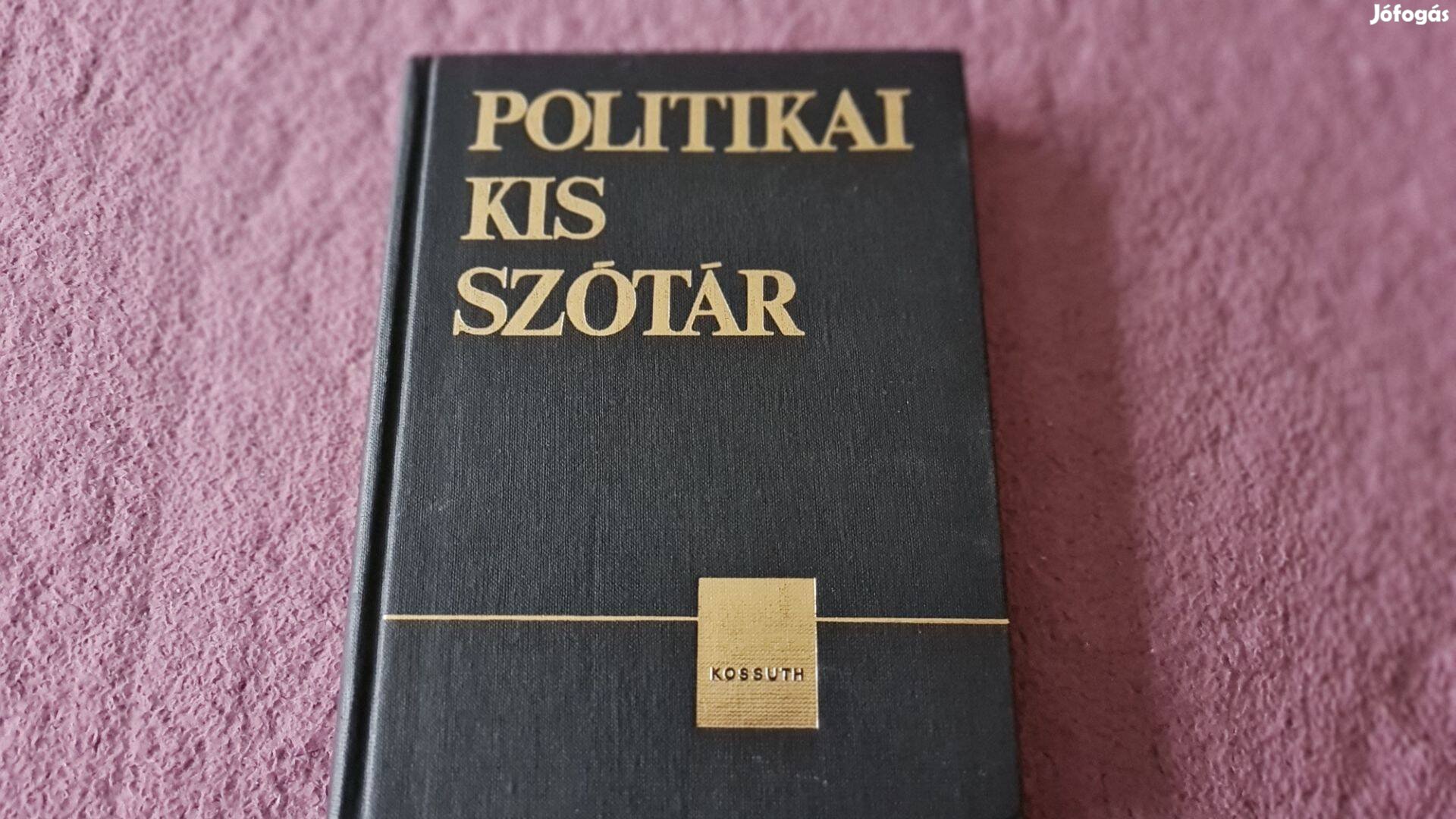 Kisszótár sorozat - Politikai kis szótár
