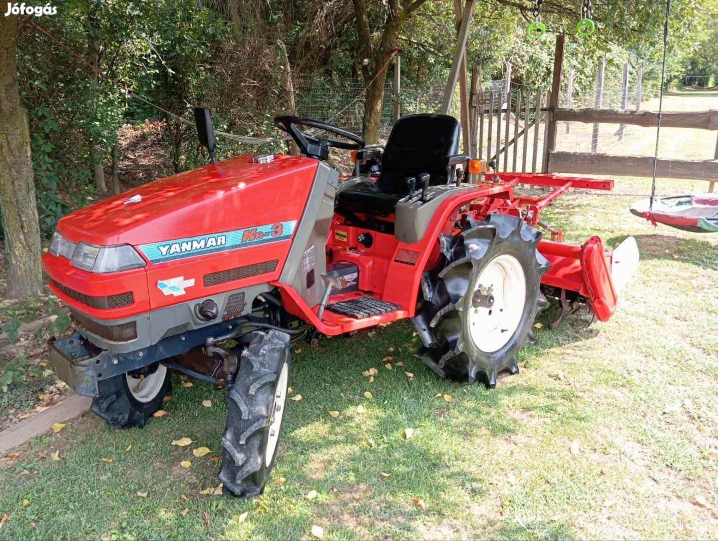 Kistraktor Japán 4×4 Yanmar KE3
