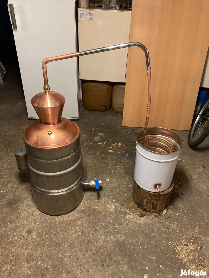 Kisüsti aromatornyos Pálinkafőző