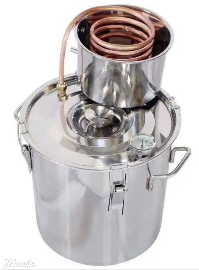 Kisüsti dupla fenekű pálinkafőző 50L, több méret Gasztrocent