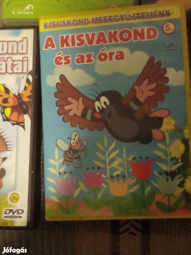 Kisvakond És Az Óra DVD 1500ft óbuda