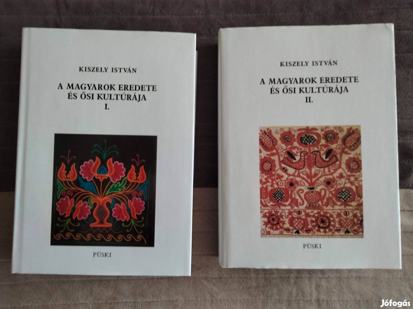 Kiszely I. : A magyarok eredete és ősi kultúrája I.-II-dedikált kiadvá