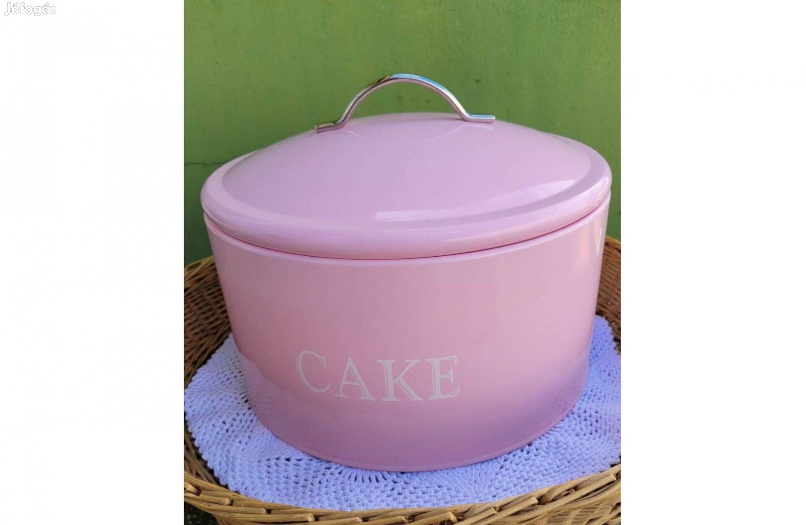 Kitchen Craft Sweetly Does It fém torta-sütitartó