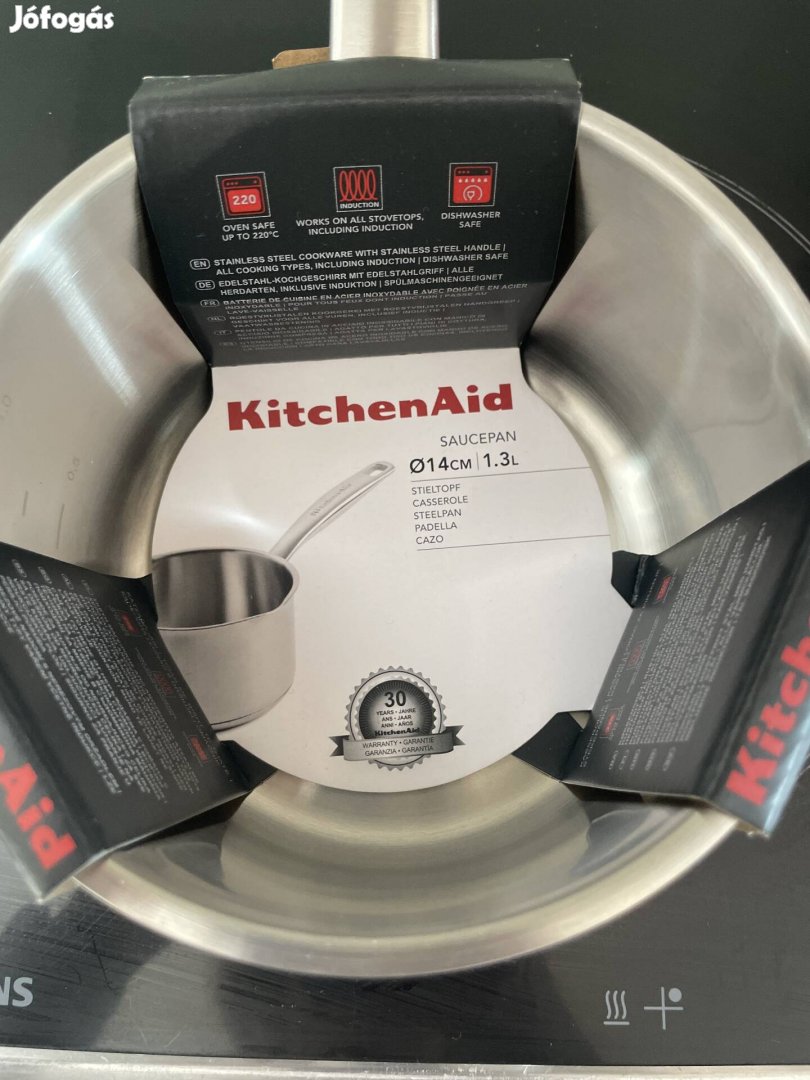 Kitchenaid 14 cm (1.3L) kis lábos (vízforraló)Új
