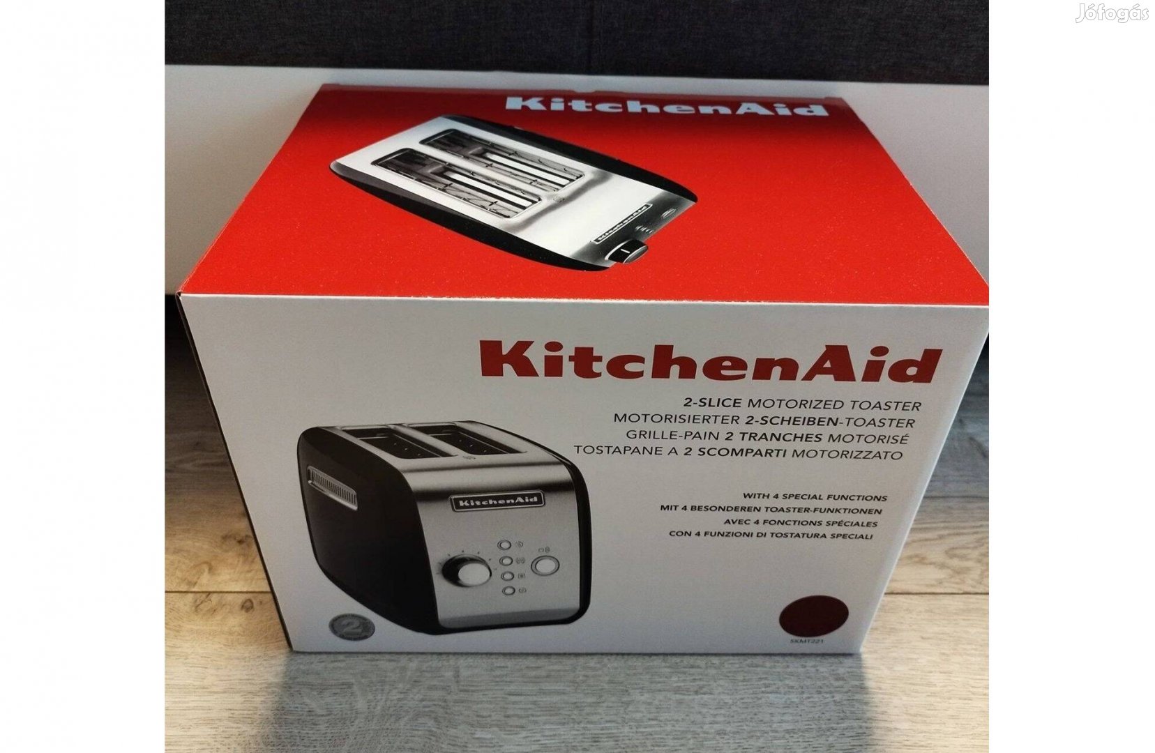 Kitchenaid 5KMT221EOB kenyérpirító fekete