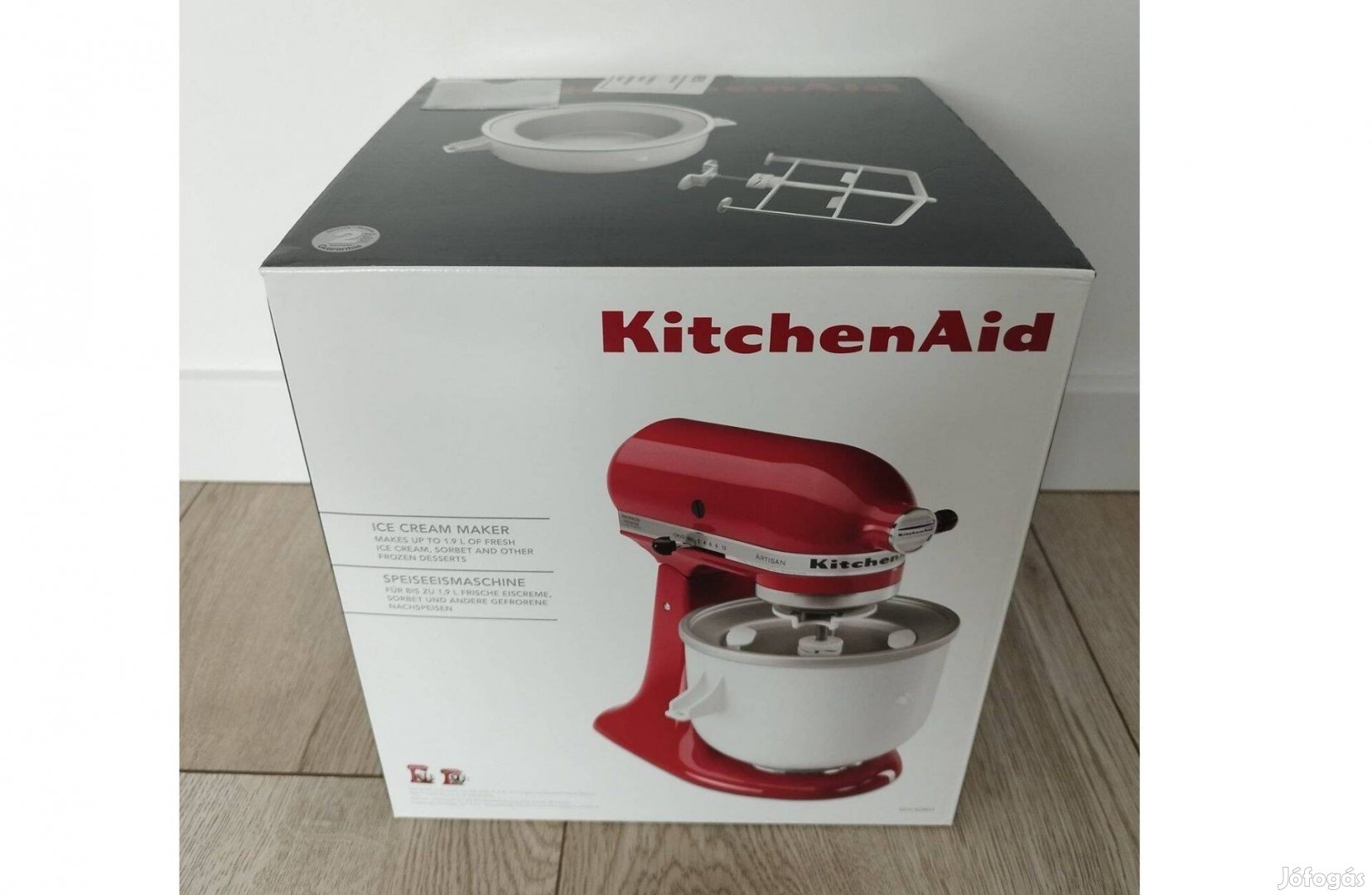 Kitchenaid 5Kica0WH fagyi, fagylaltkészítő adapter 1,9 L