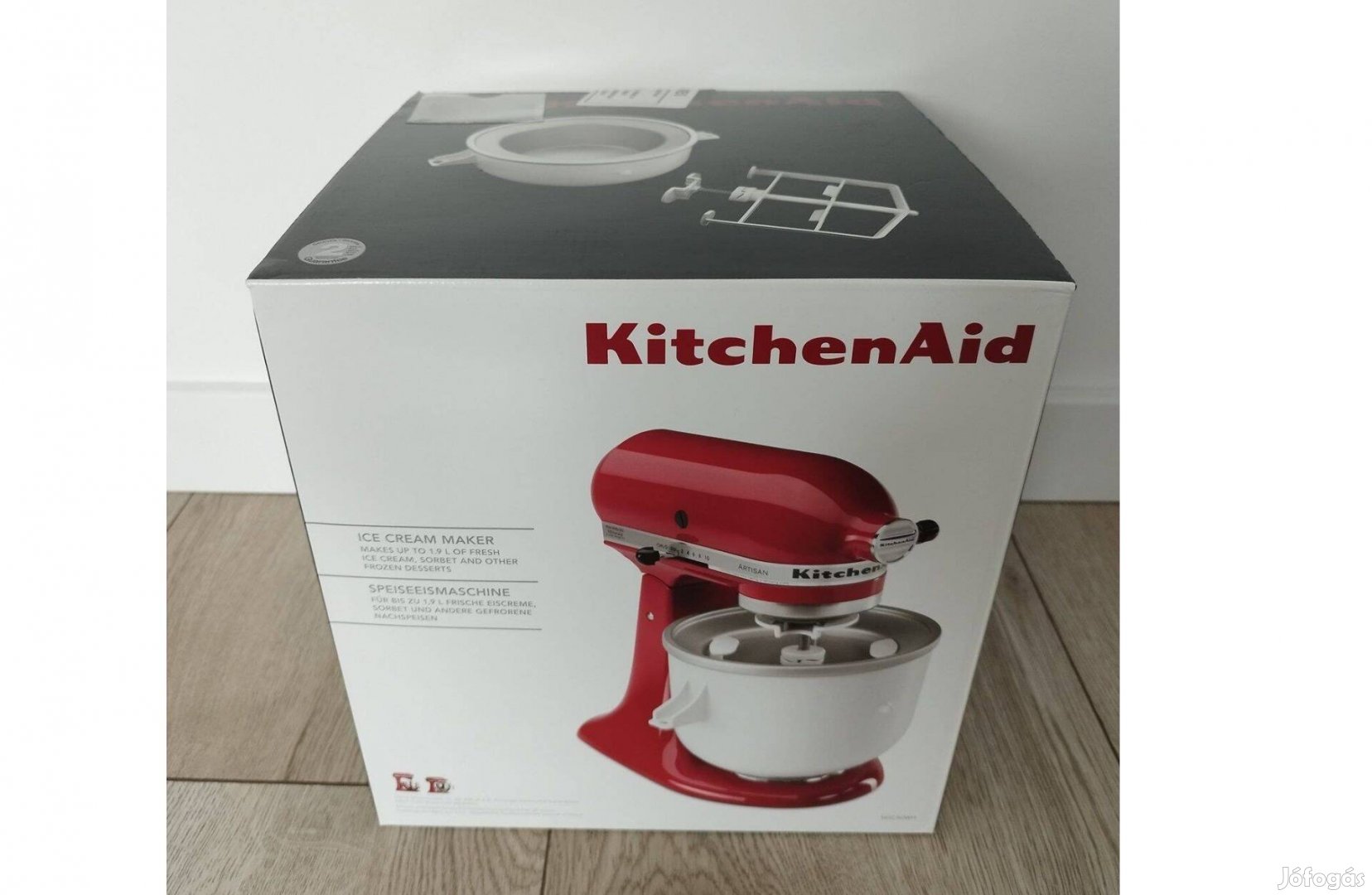 Kitchenaid 5Kica0WH fagyi, fagylaltkészítő adapter 1,9 liter