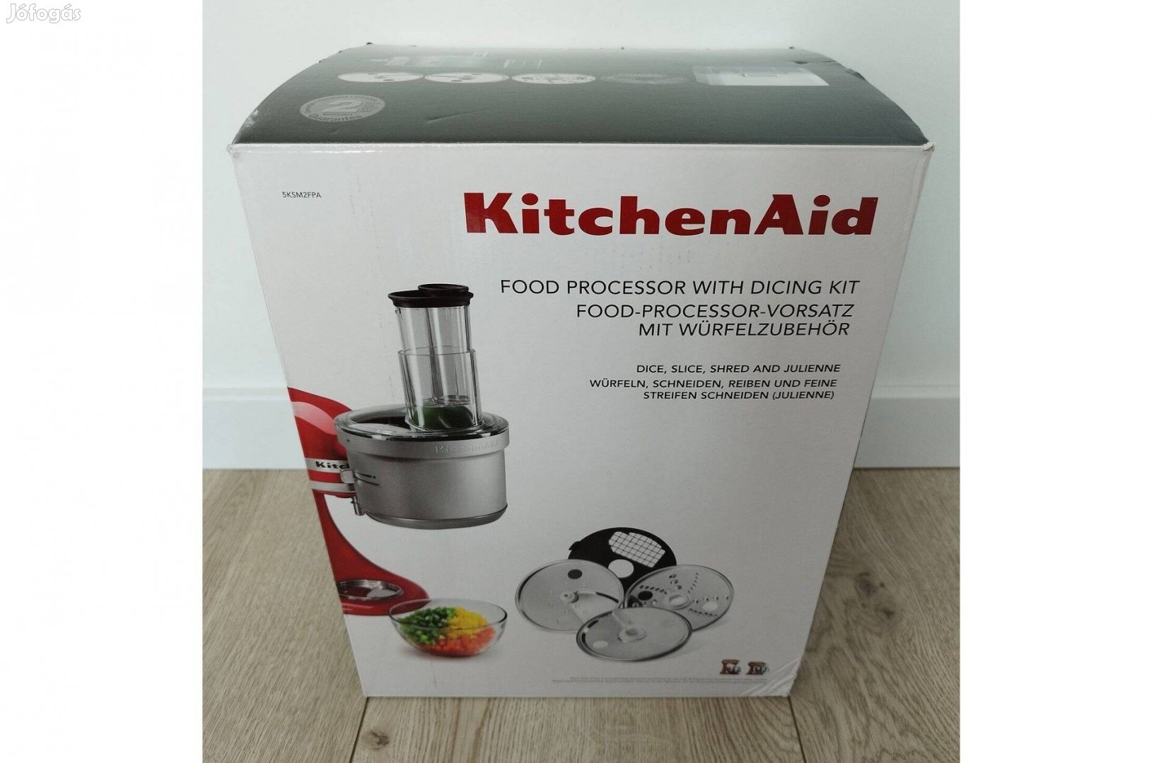 Kitchenaid 5Ksm2FPA szeletelő és aprító adapter