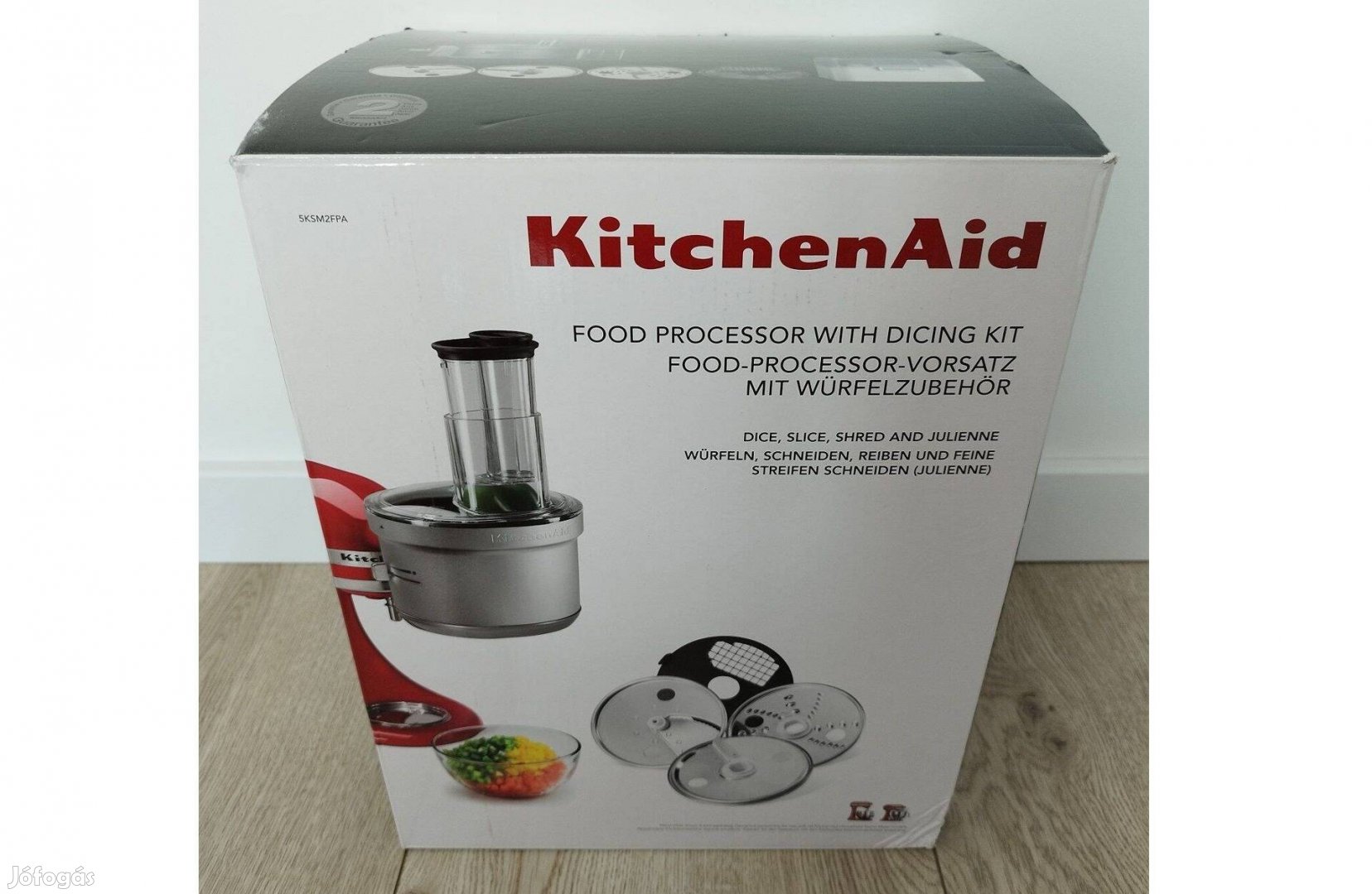 Kitchenaid 5Ksm2FPA szeletelő és aprító adapter