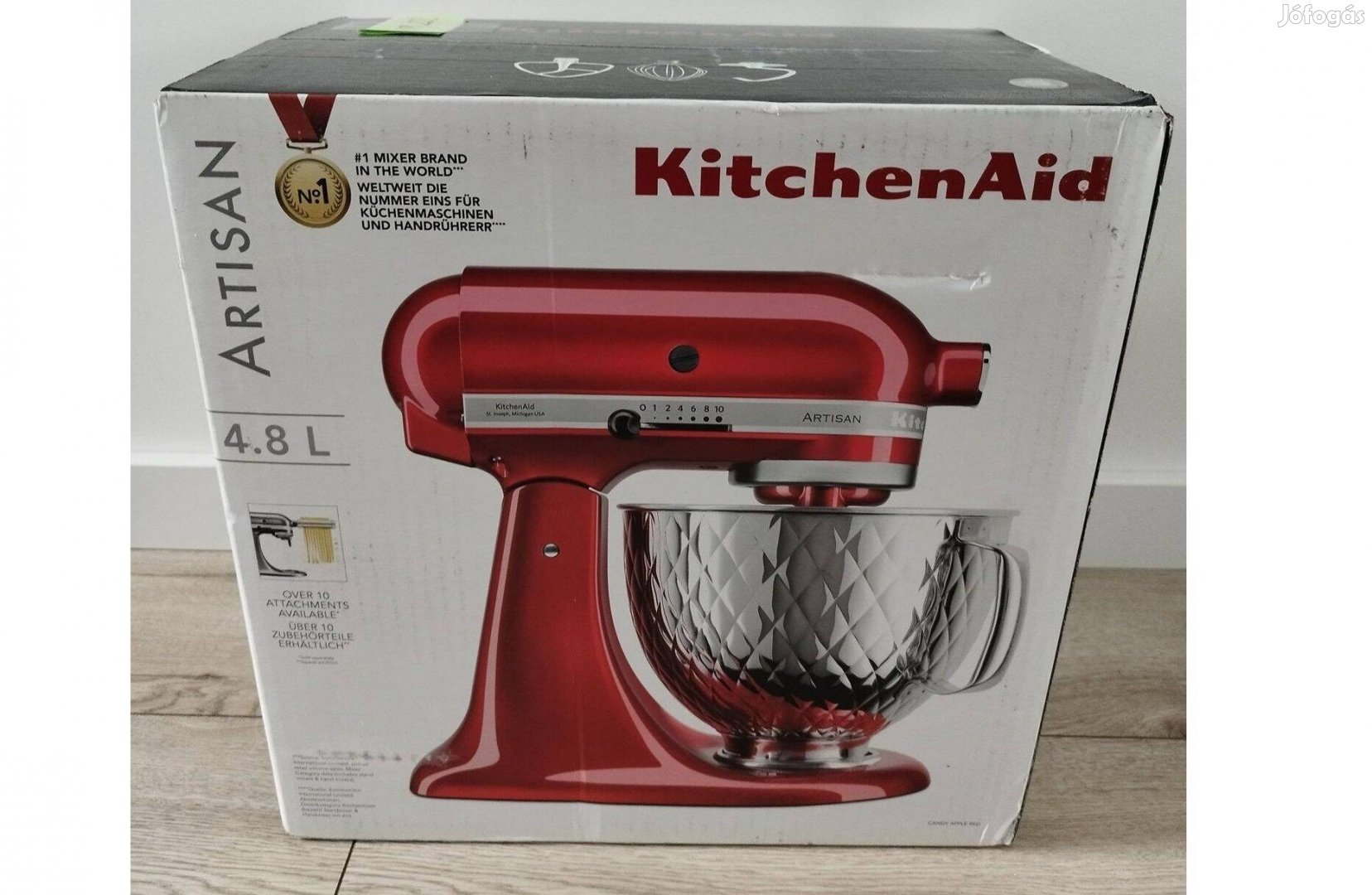 Kitchenaid Artisan 4,8L konyhai robotgép dagasztó 5Ksm156Qpeca