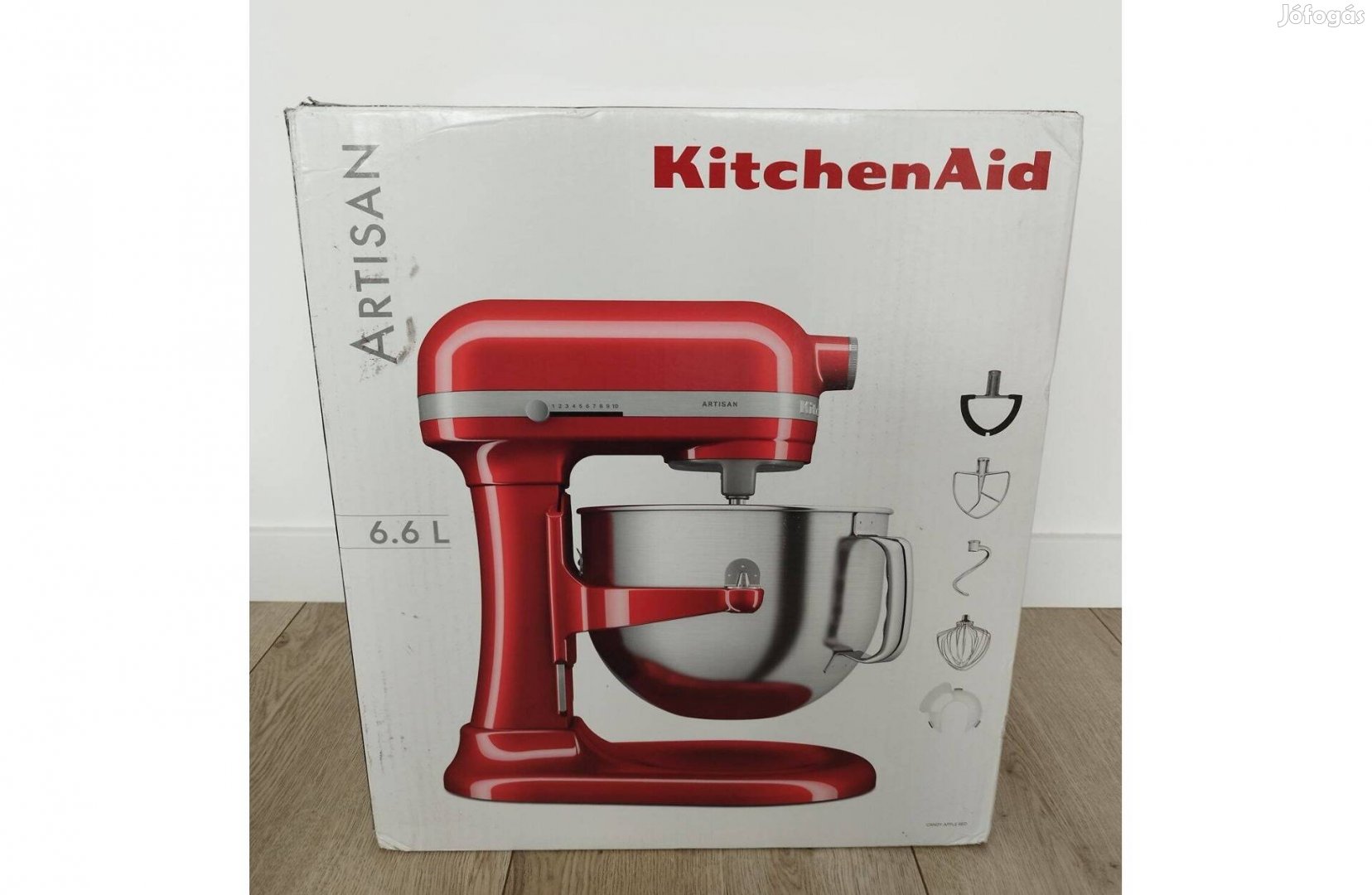 Kitchenaid Artisan 6,6L konyhai robotgép 5Ksm70Shxeca almapiros szín