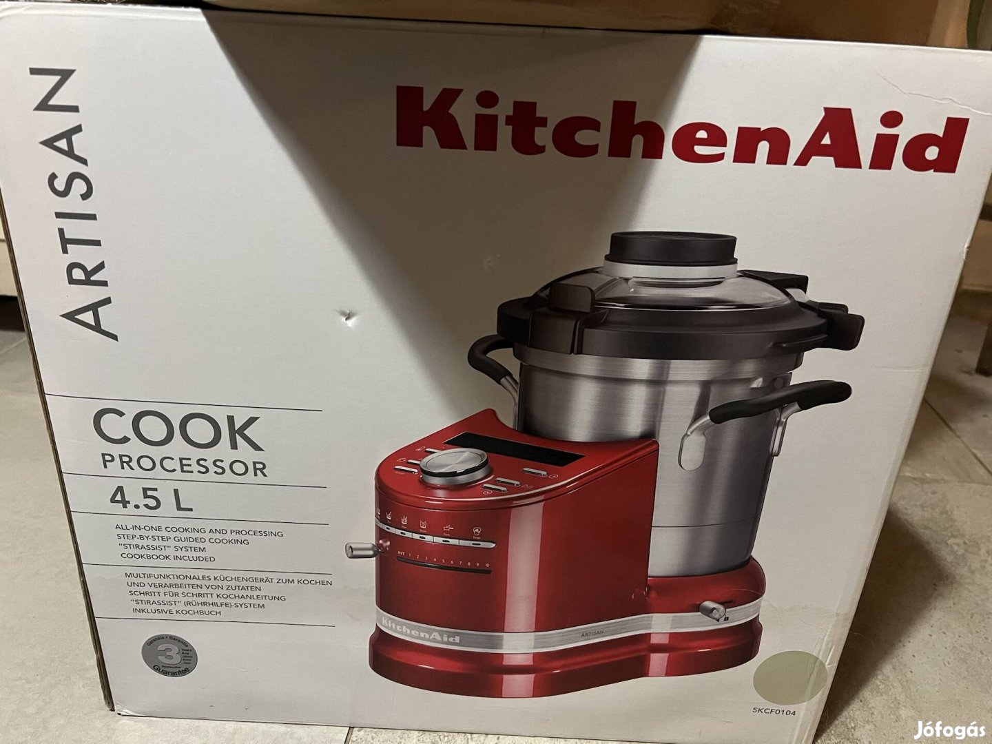 Kitchenaid Artisan robot thermomixer