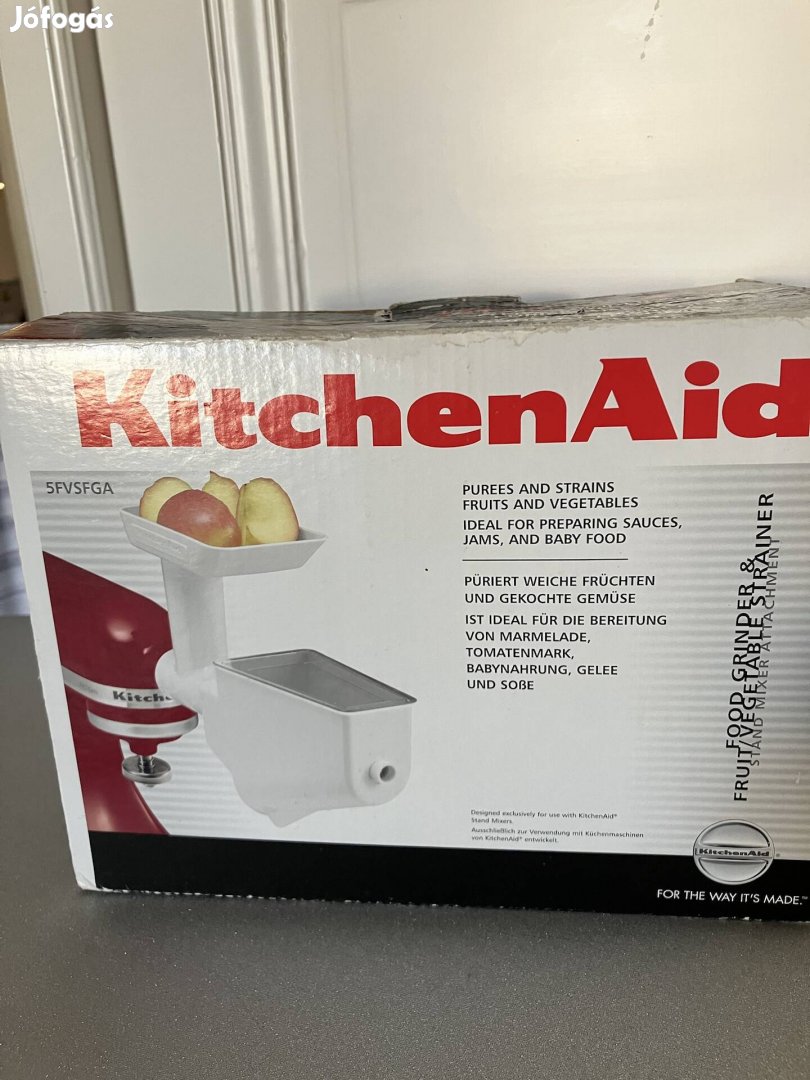 Kitchenaid adapter: husdaráló és gyümölcs/zöldség pürésítő eladó!