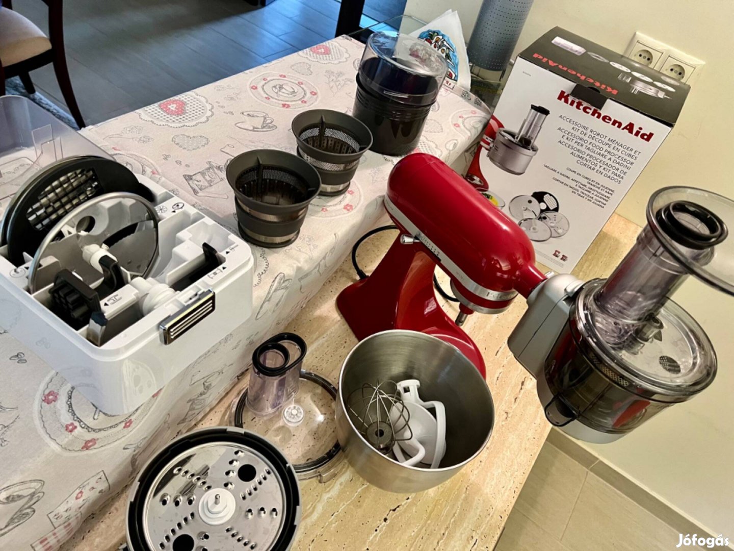 Kitchenaid robotgép, tartozékokkal eladó