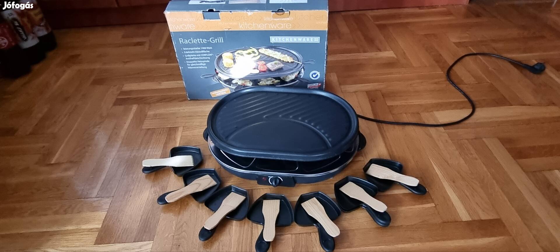 Kitchenware racklette grill sütő 