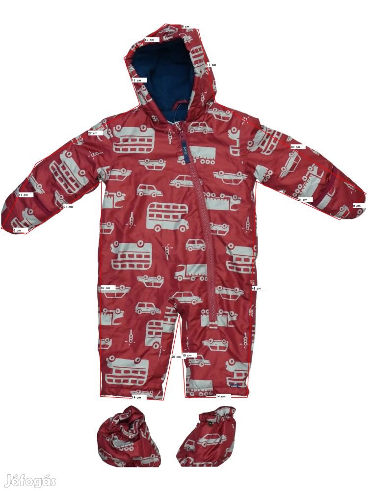 Kite Használt (keveset használt) Fiú Baby overál (Méret: 80)