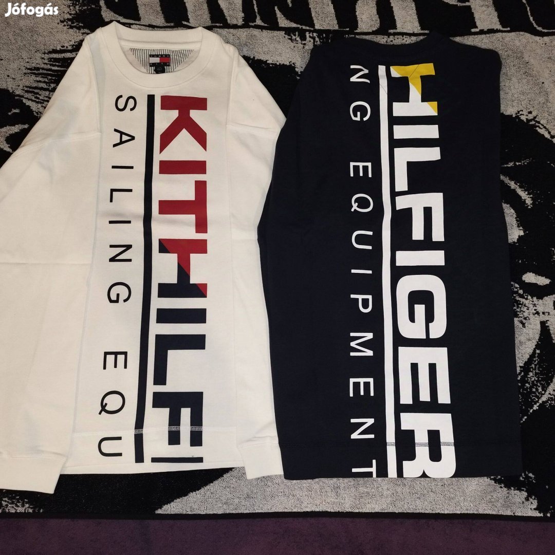 Kith X Tommy Hilfiger férfi L-es hosszúujjú felső új