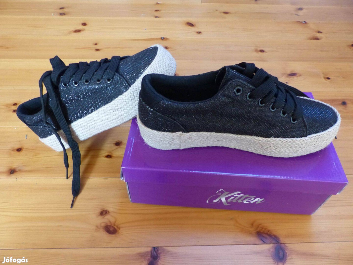 Kitten espadrilles cipő