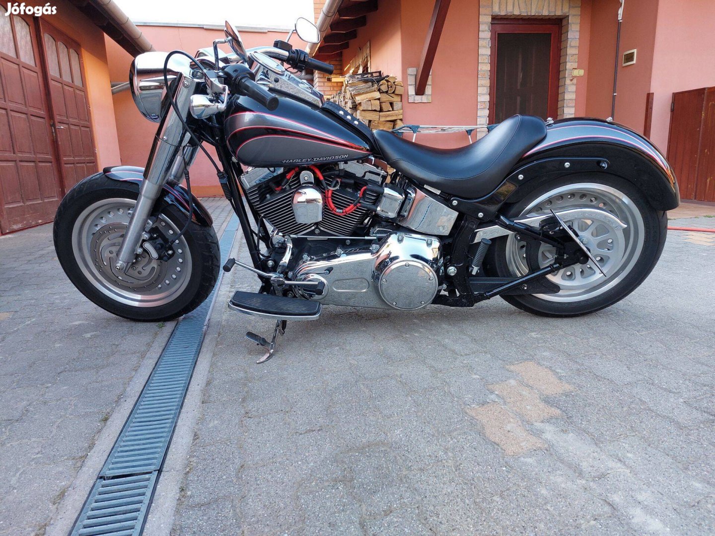 Kitűnő állapotú, átépített Harley Davidson Fat Boy első tulajdonostól