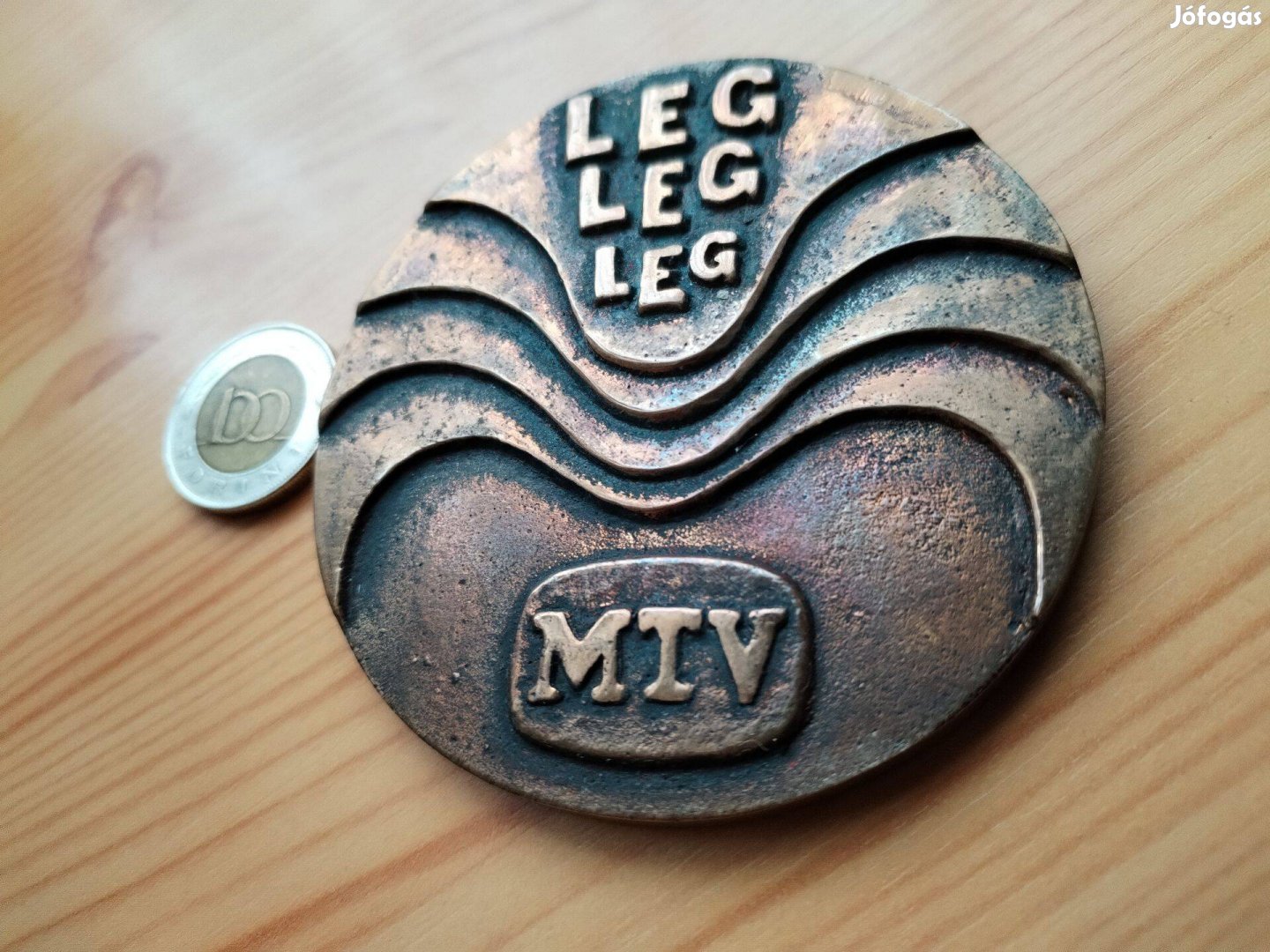 Kitüntető plakett MTV Régi Leg Leg Leg műsor