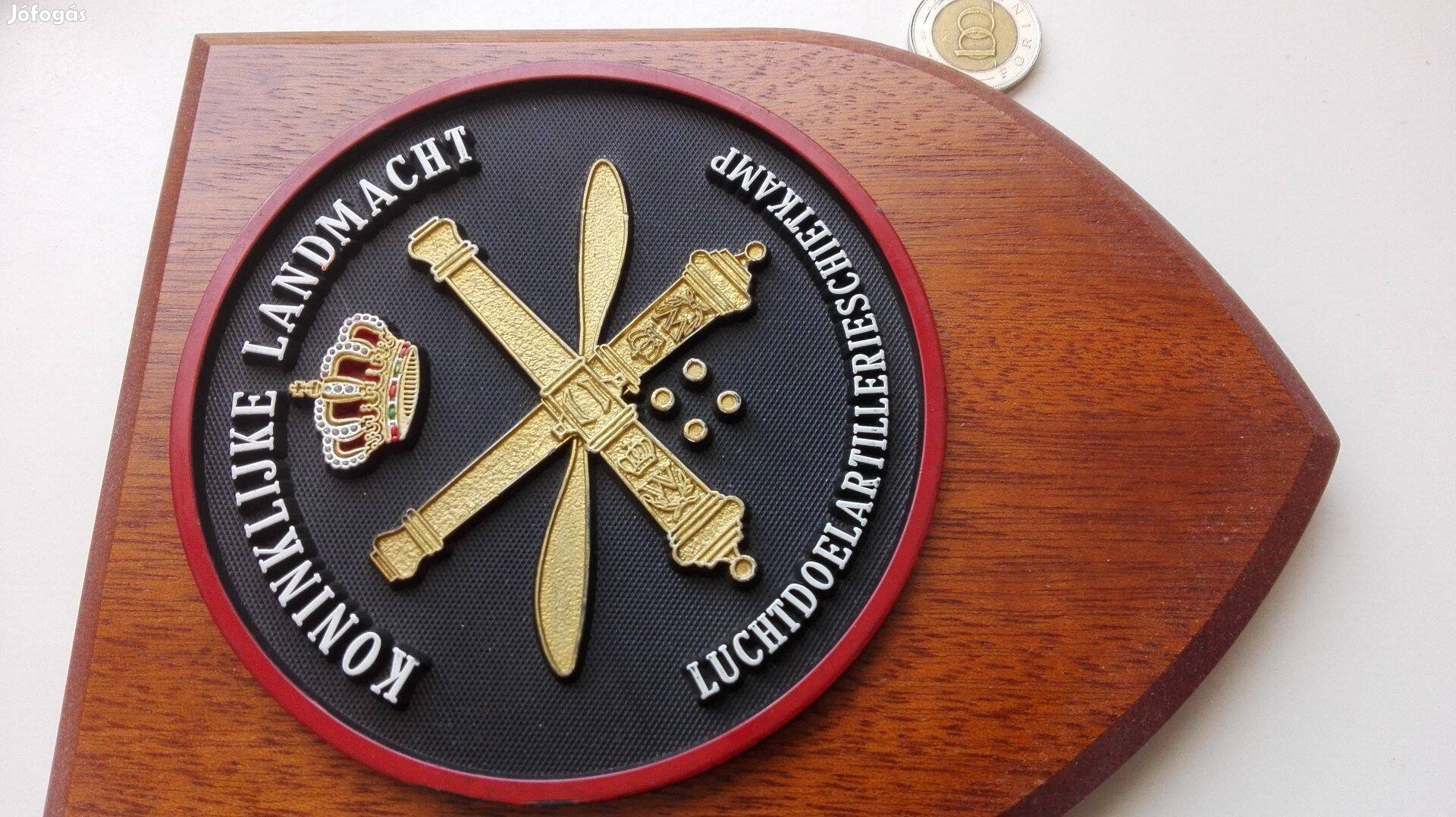 Kitüntető plakett Holland királyi hadsereg Légvédelmi