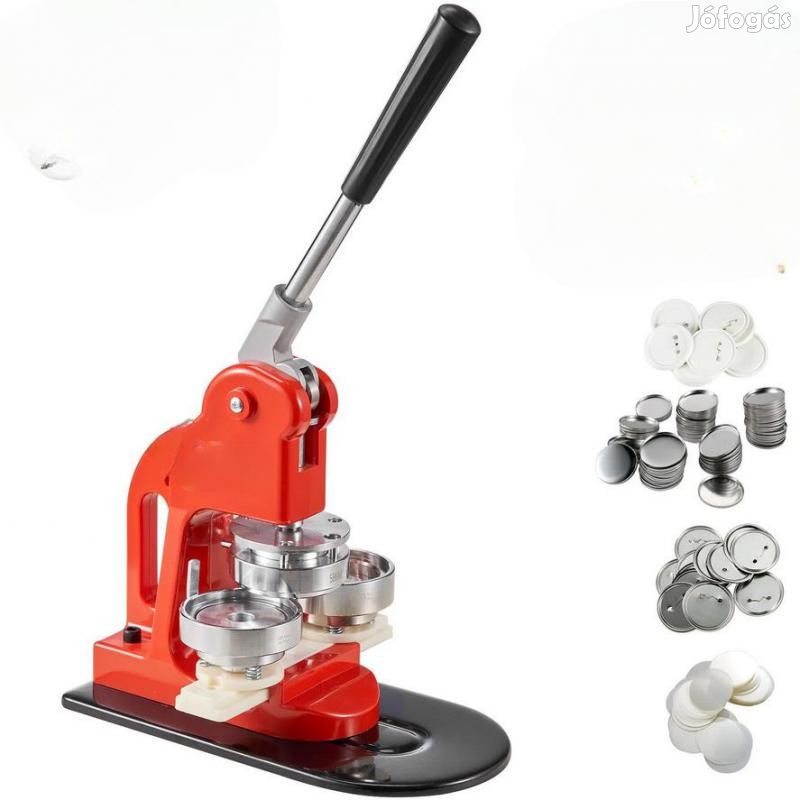 Kitűző készítő gép  Gombkészítő gép  58 mm jelvénylyukasztó&#8230;