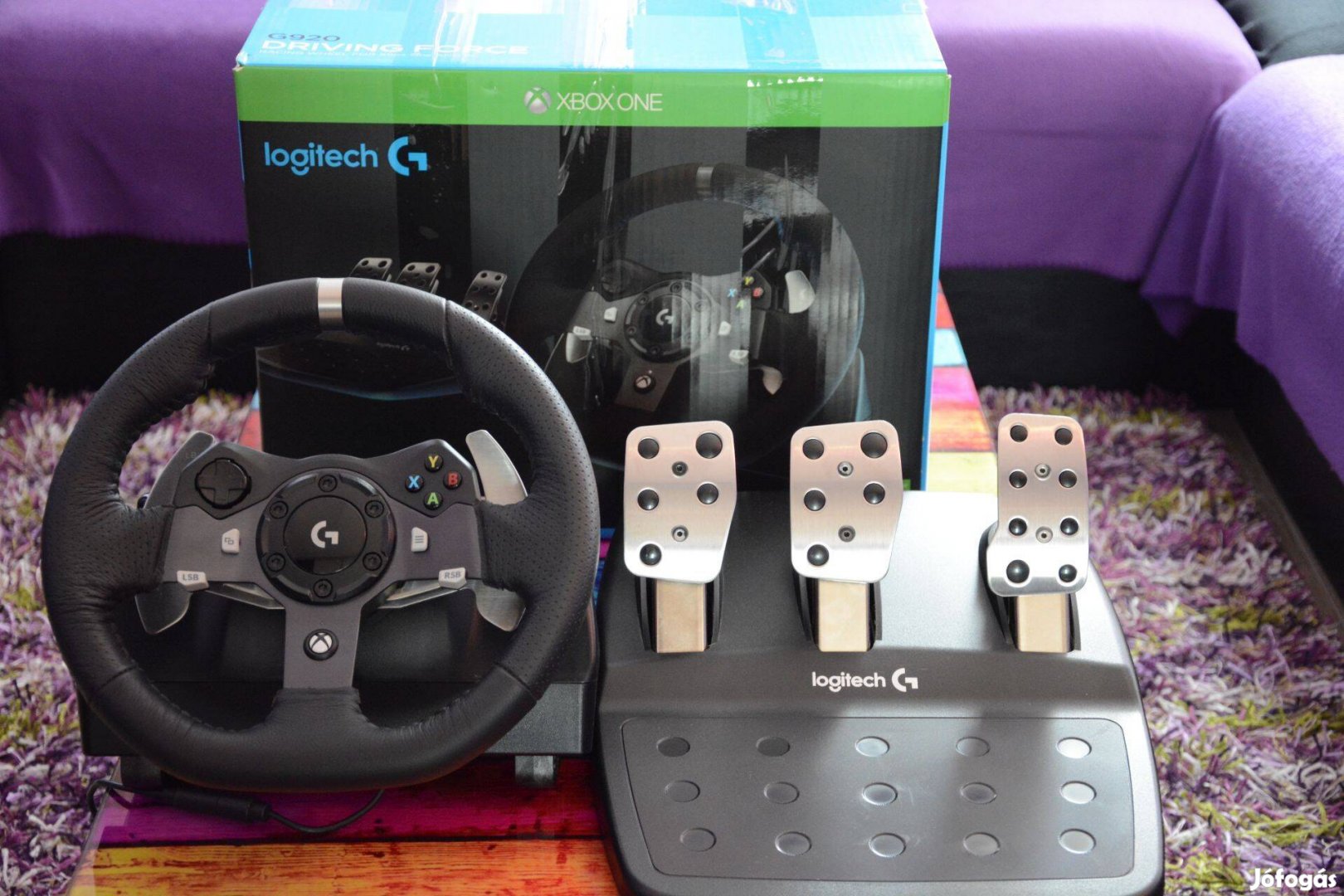 Kiváló Logitech G920 kormány! Xbox One, Xbox Series, PC