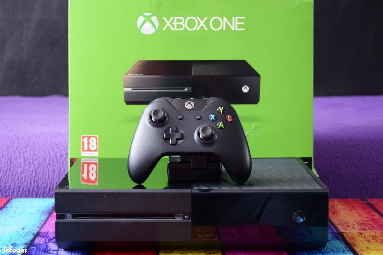 Kiváló Xbox One + 45 játék + kontroller + tartozékok!