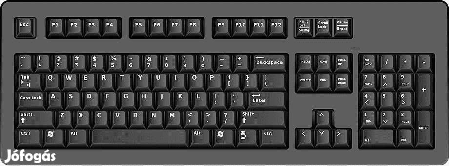 Kiváló, újszerű Használt brand billentyűzet INTEC PC