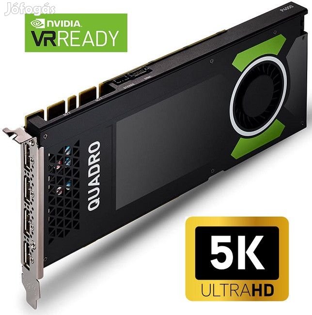 Kiváló, újszerű nVidia Quadro P4000 videokártya INTEC PC
