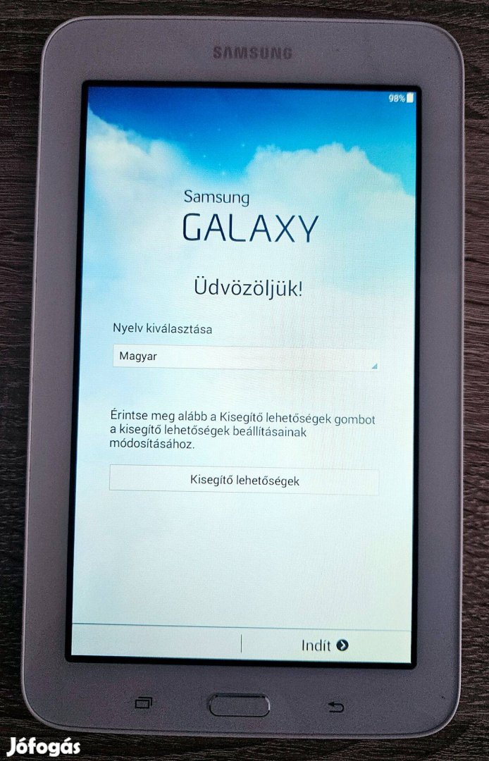 Kiváló állapotú Samsung tablet