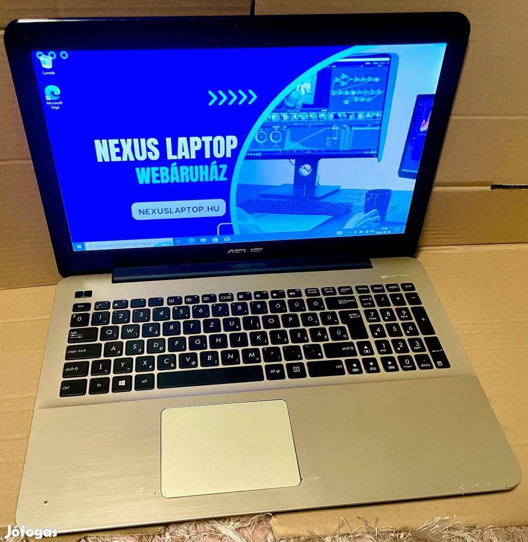 Kiváló ár! Asus X555L laptop (i3/4gb/256SSD)