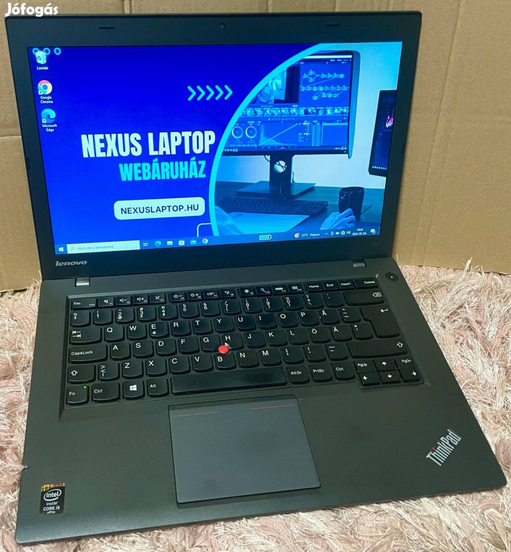 Kiváló ár! Lenovo Thinkpad T440 laptop (i5/8gb/500gb)