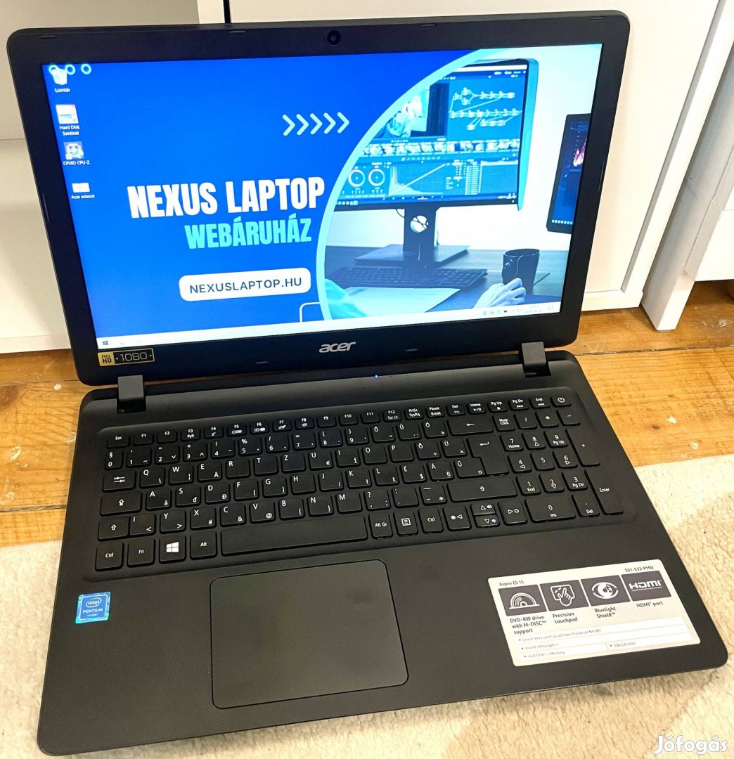 Kiváló ár! Újszerű Acer Aspire 15 laptop
