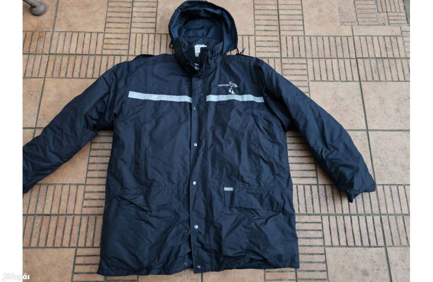 Kivehető béléses Siopor láthatósági munkáskabát munkás