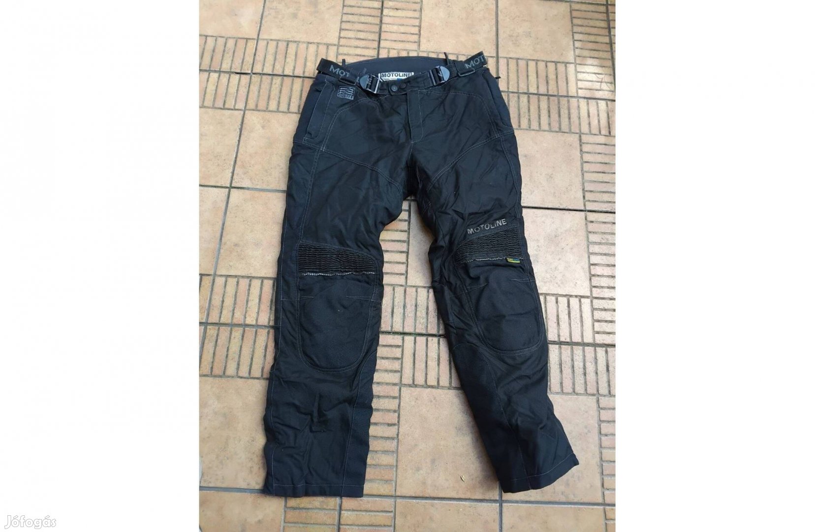 Kivehető béléses full protektoros motoros nadrág motorosnadrág L XL