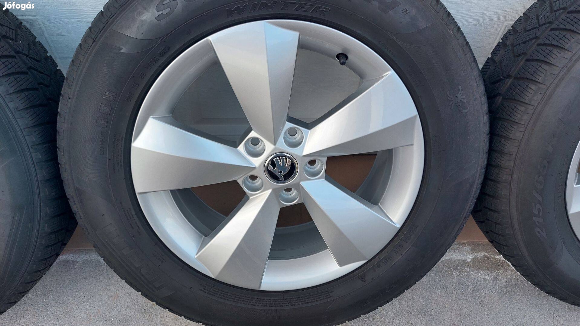 Kkk 1. Gyári , új szerű Skoda Kodiaq-Karoq 17 alufelni ,téli gumi