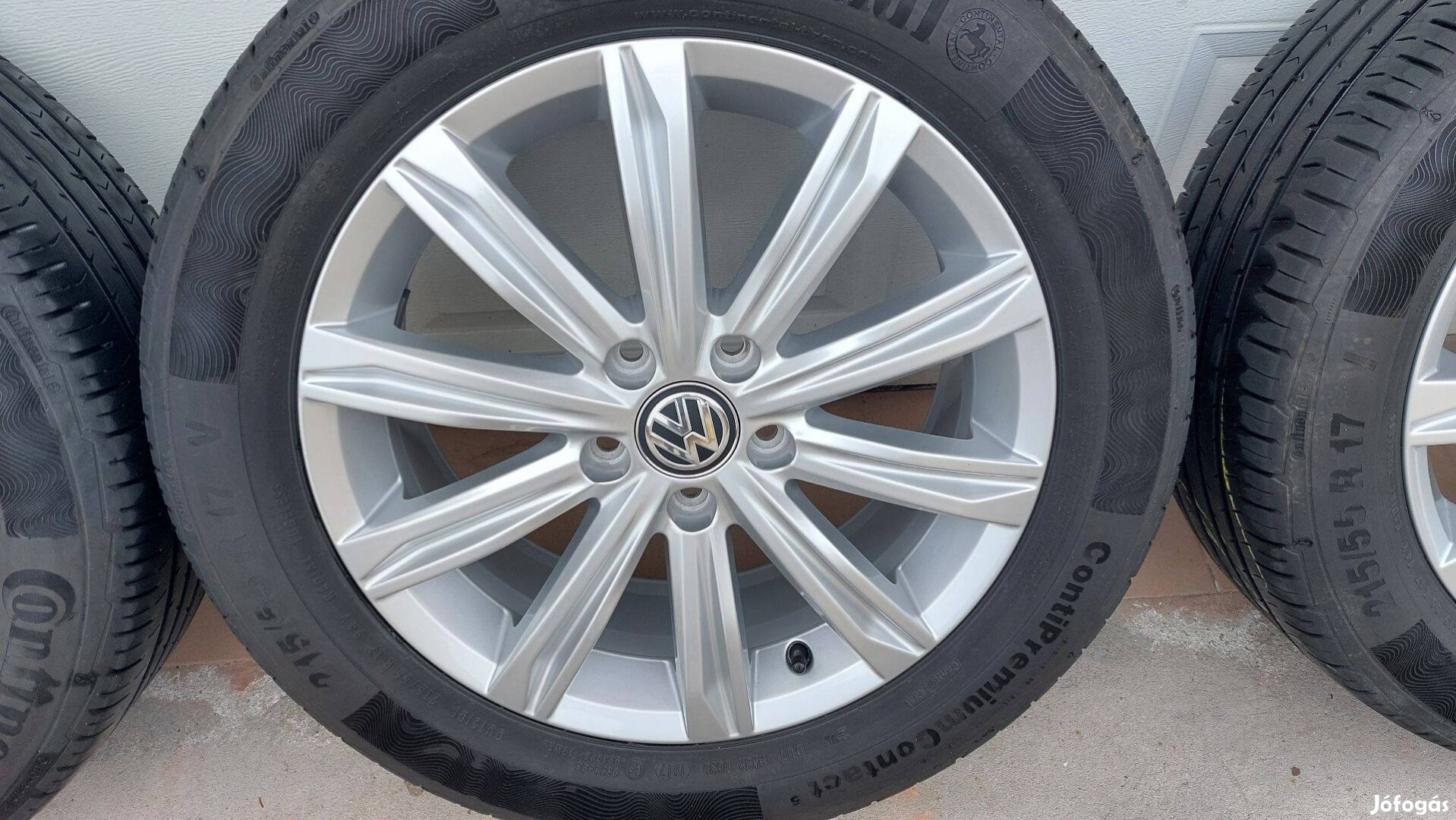 Kkk Eladó,Gyári VW, Touran 17" 7N /Stockholm/ alufelni