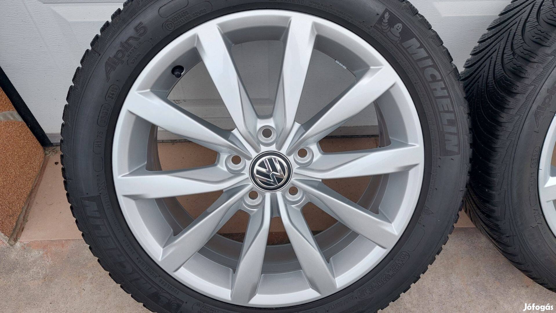 Kkk Gyári, 17" VW Golf VII. Highline /Dyjon/ alufelni Téli gumikkal