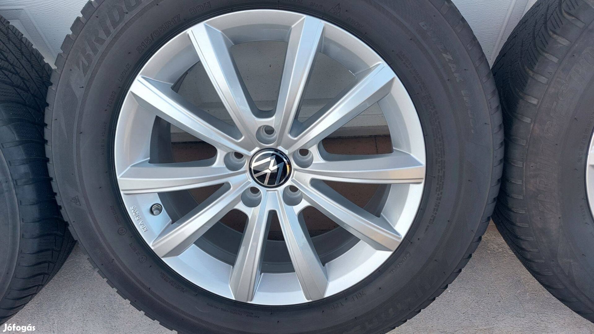 Kkk Gyári, VW Tiguán II. 5NA /Merano/17" alufelni téli gumikkal