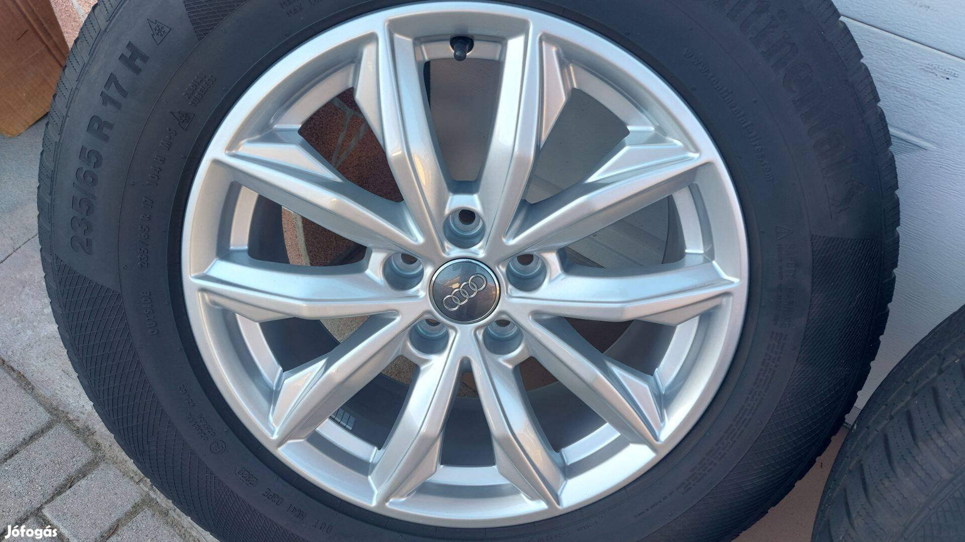 Kkk Gyári,új , Audi Q5 17" alufelni téli gumi 5x112