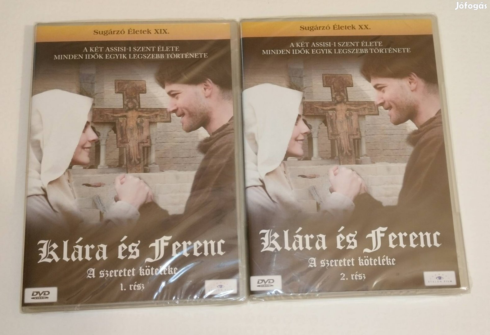 Klára és Ferenc a szeretet köteléke dvd Sugárzó Életek bontatlan 