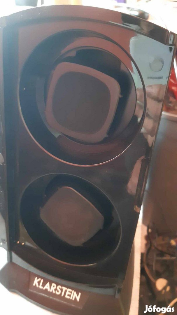 Klarstein órabemutató vitrin forgó újszerű