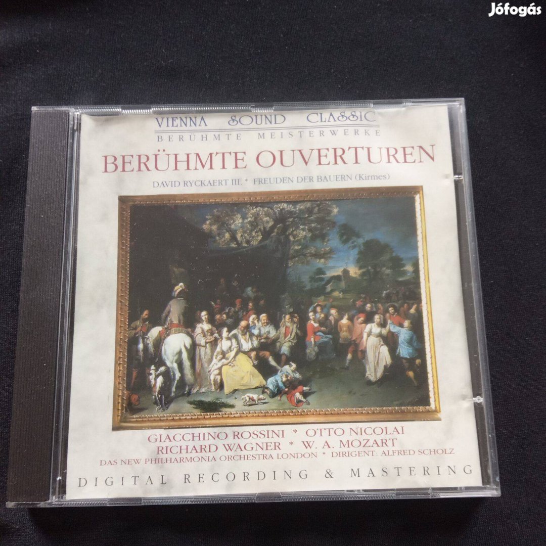 Klasszikus cd Giacchino Rossini, Otto Nicolai, Richard Wagner, W.A. Mo